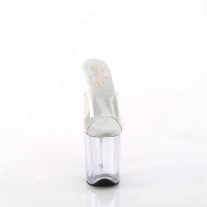 FLAMINGO-801 8" Heel, 4" PF Peep Toe Slide