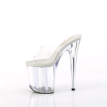 FLAMINGO-801 8" Heel, 4" PF Peep Toe Slide