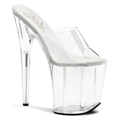 FLAMINGO-801 8" Heel, 4" PF Peep Toe Slide