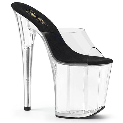 FLAMINGO-801 8" Heel, 4" PF Peep Toe Slide