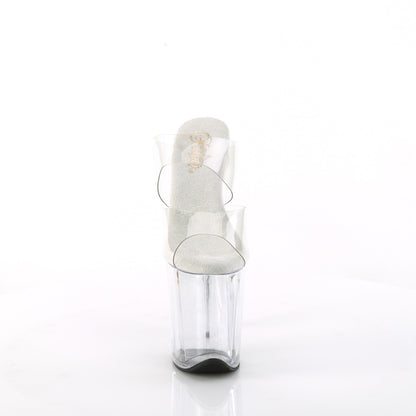 FLAMINGO-802 8" Heel Two Band Platform Slide