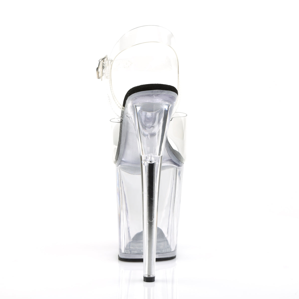 FLAMINGO-808 8" Heel, 4" PF Ankle Strap Sandal