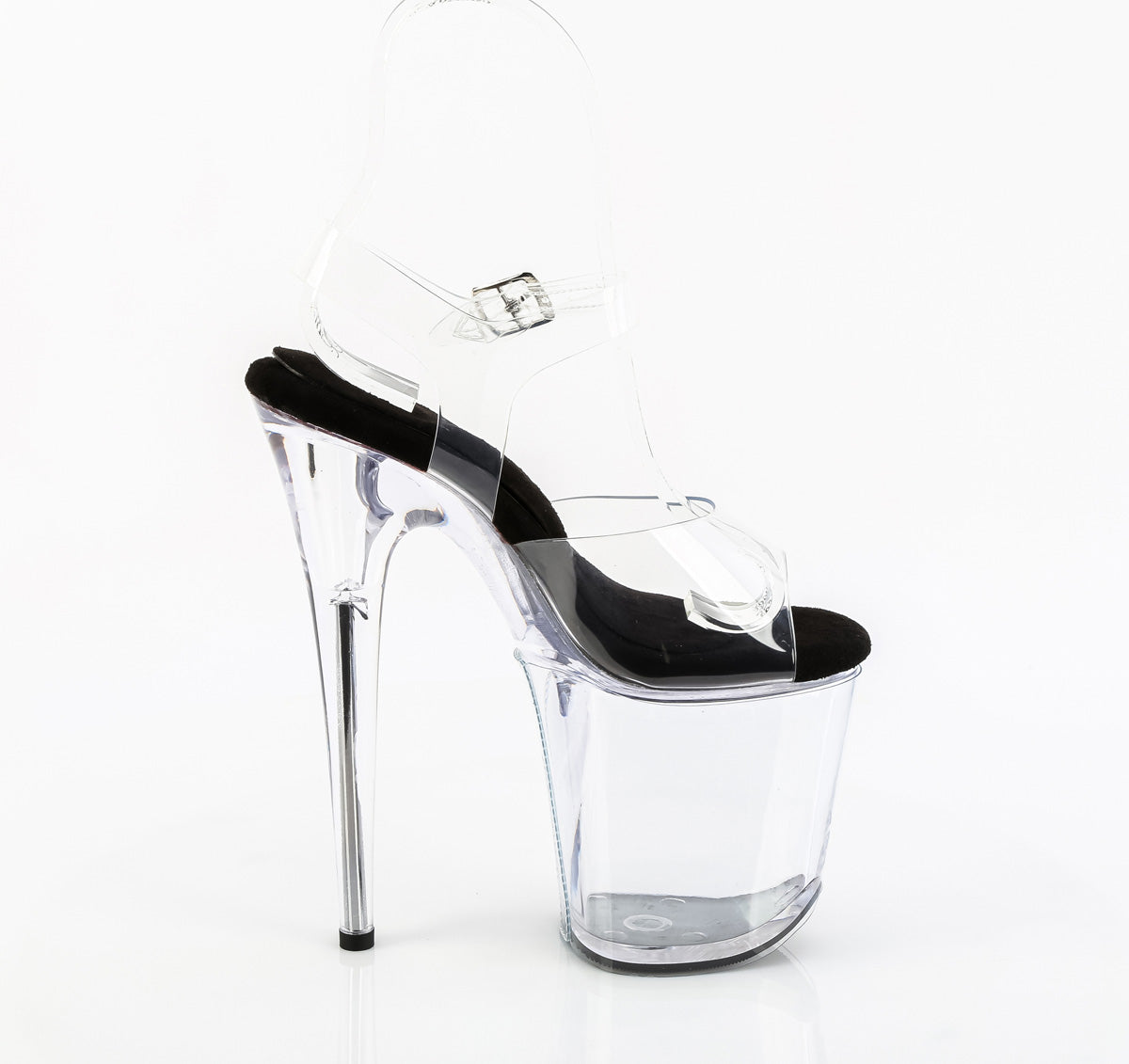 FLAMINGO-808PREM 8" Heel, 4" PF Ankle Strap Sandal