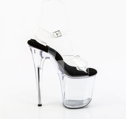 FLAMINGO-808PREM 8" Heel, 4" PF Ankle Strap Sandal