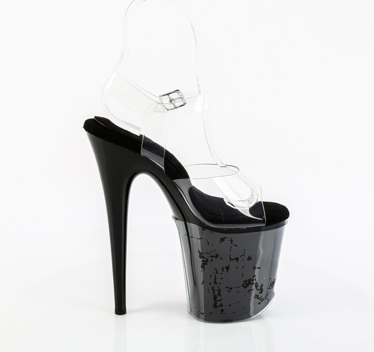FLAMINGO-808PREM 8" Heel, 4" PF Ankle Strap Sandal