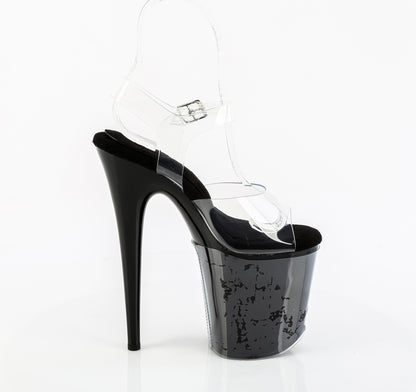 FLAMINGO-808PREM 8" Heel, 4" PF Ankle Strap Sandal