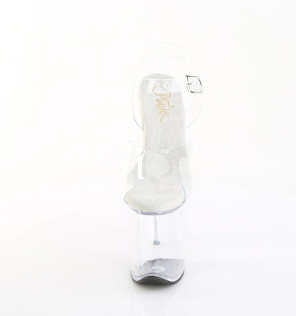 FLAMINGO-808PREM 8" Heel, 4" PF Ankle Strap Sandal