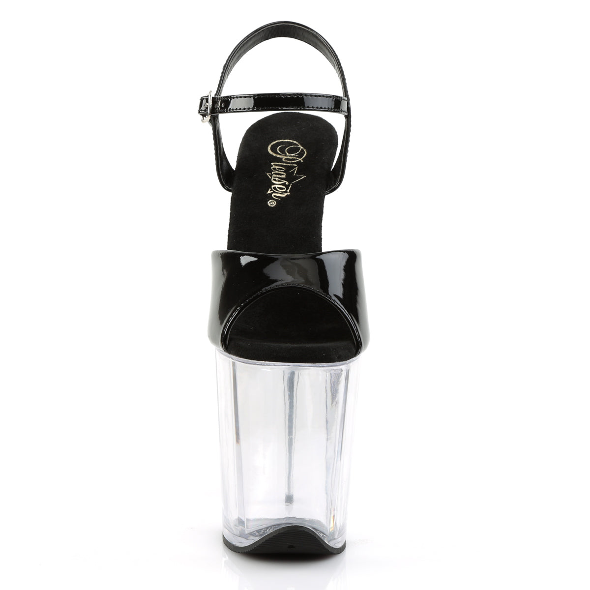 FLAMINGO-809 8" Heel, 4" PF Ankle Strap Sandal