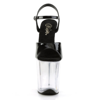 FLAMINGO-809 8" Heel, 4" PF Ankle Strap Sandal