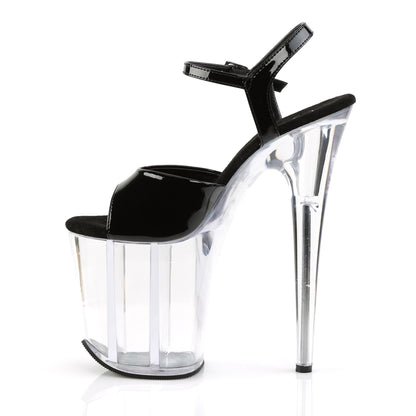 FLAMINGO-809 8" Heel, 4" PF Ankle Strap Sandal