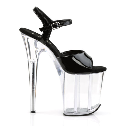 FLAMINGO-809 8" Heel, 4" PF Ankle Strap Sandal