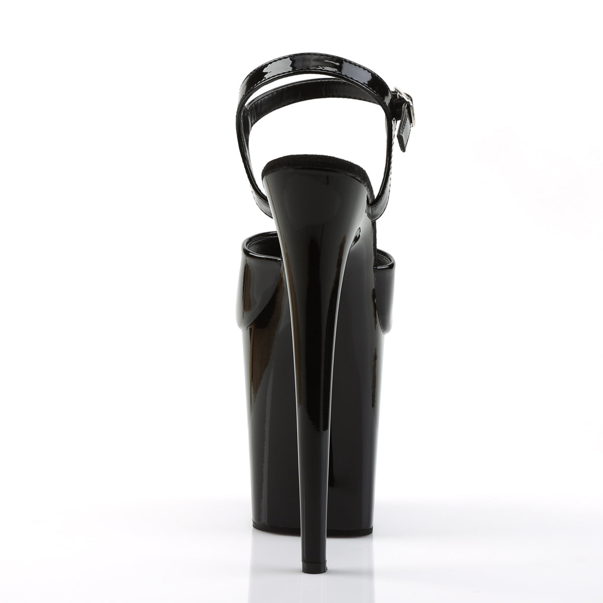 FLAMINGO-809 8" Heel, 4" PF Ankle Strap Sandal