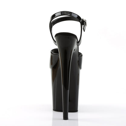 FLAMINGO-809 8" Heel, 4" PF Ankle Strap Sandal