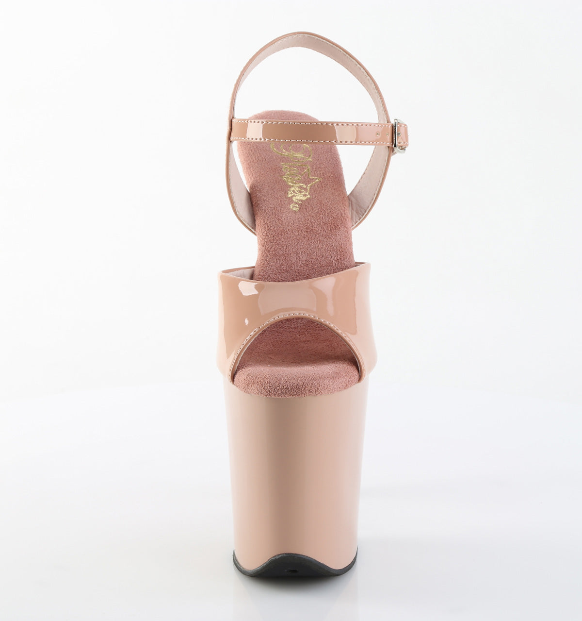 FLAMINGO-809 *8" Heel, 4" PF Ankle Strap Sandal