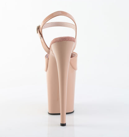 FLAMINGO-809 *8" Heel, 4" PF Ankle Strap Sandal
