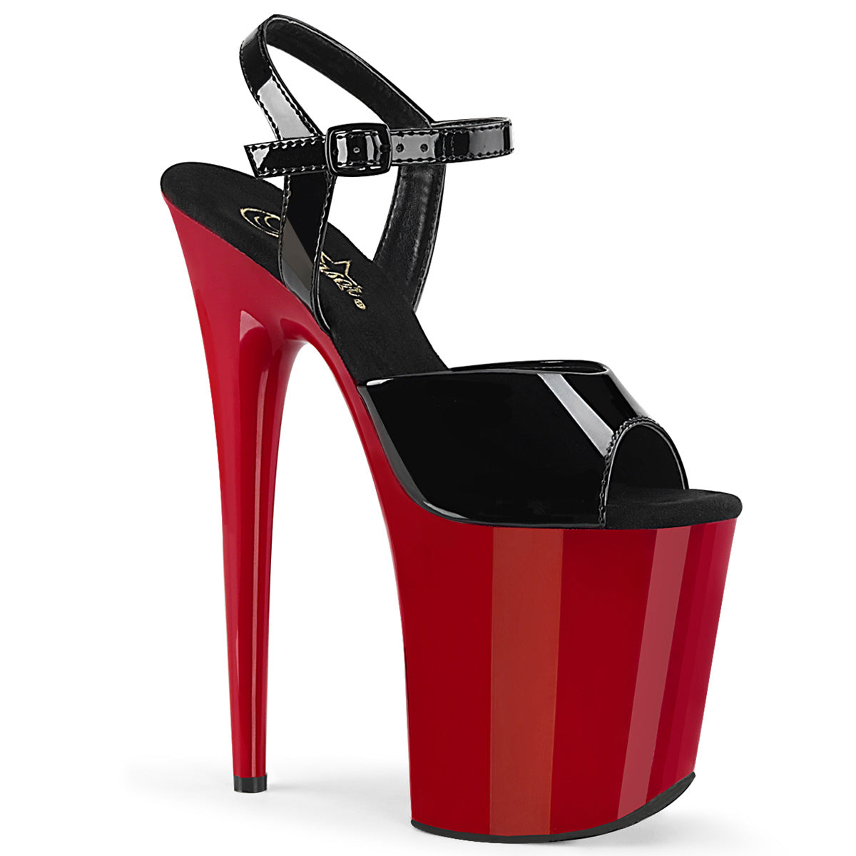 FLAMINGO-809 8" Heel Ankle Strap Platform Sandal