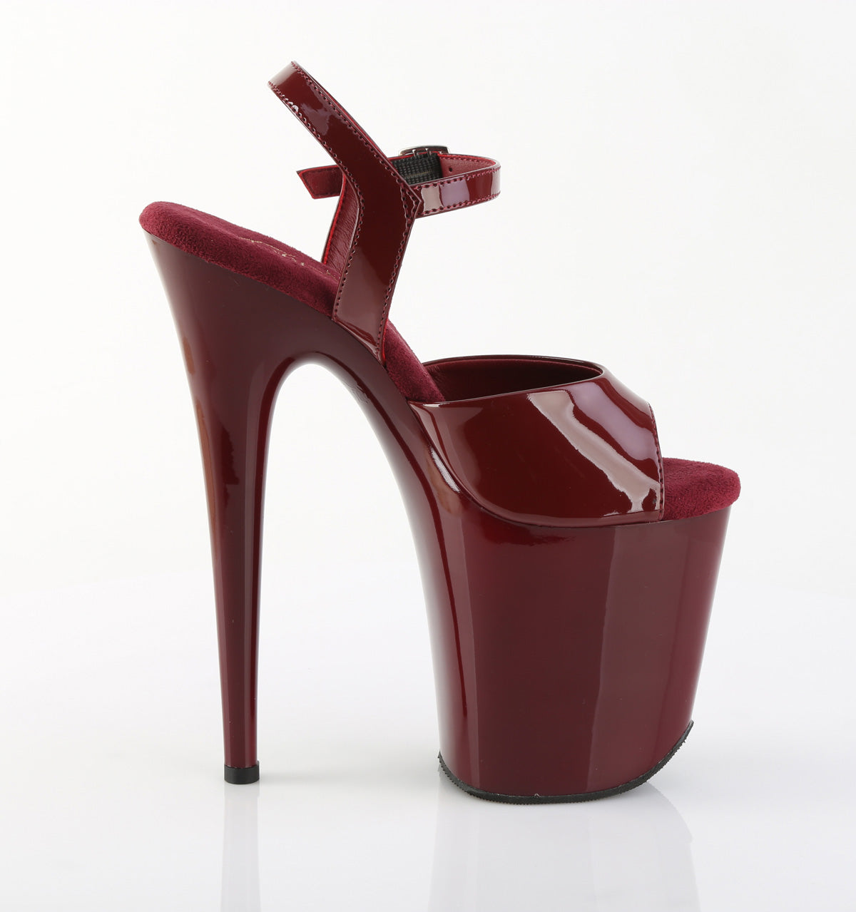FLAMINGO-809 8" Heel, 4" PF Ankle Strap Sandal
