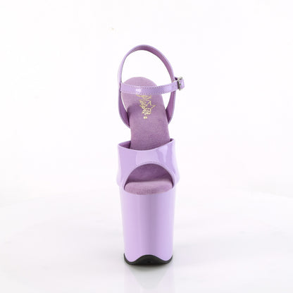 FLAMINGO-809 8" Heel, 4" PF Ankle Strap Sandal