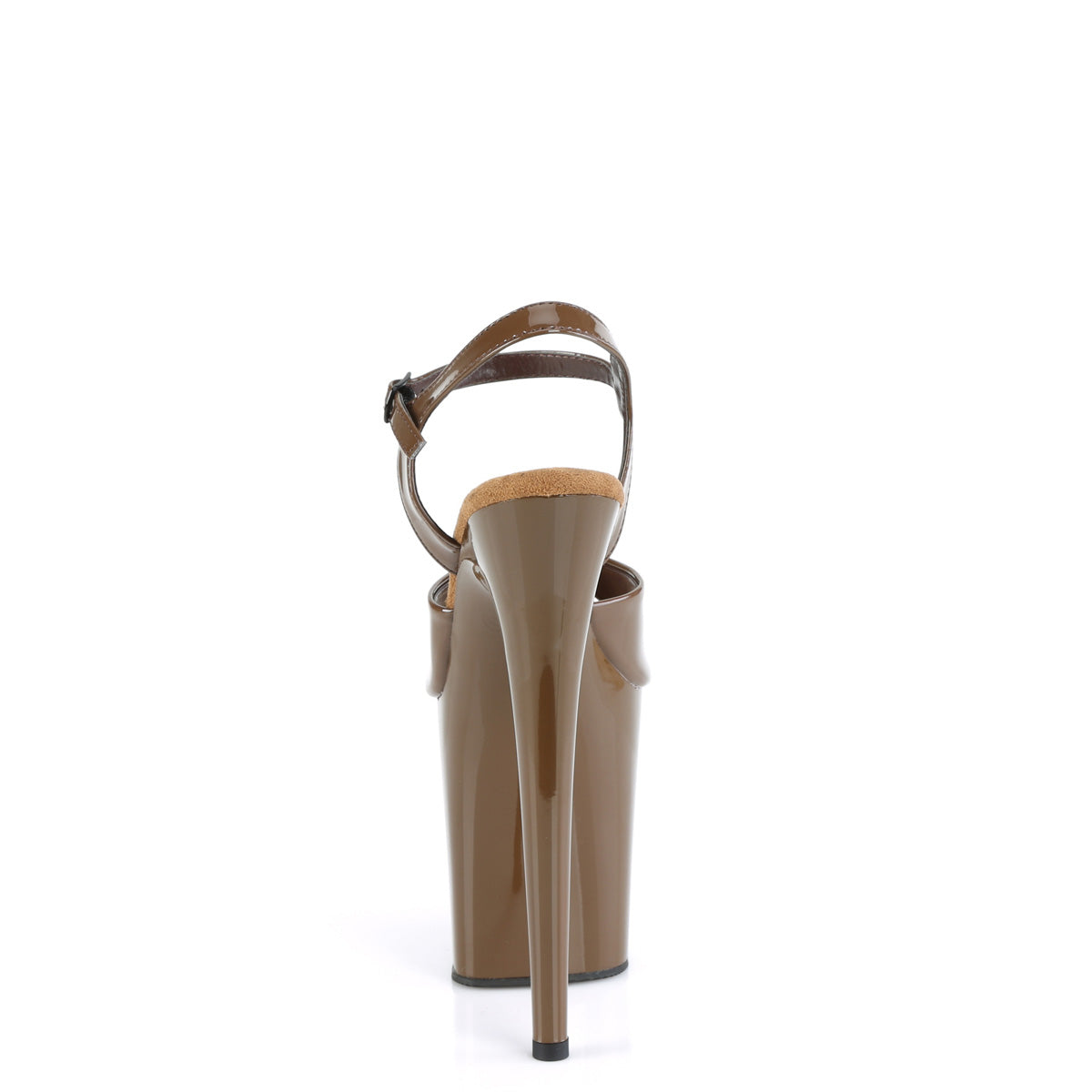 FLAMINGO-809 8" Heel, 4" PF Ankle Strap Sandal