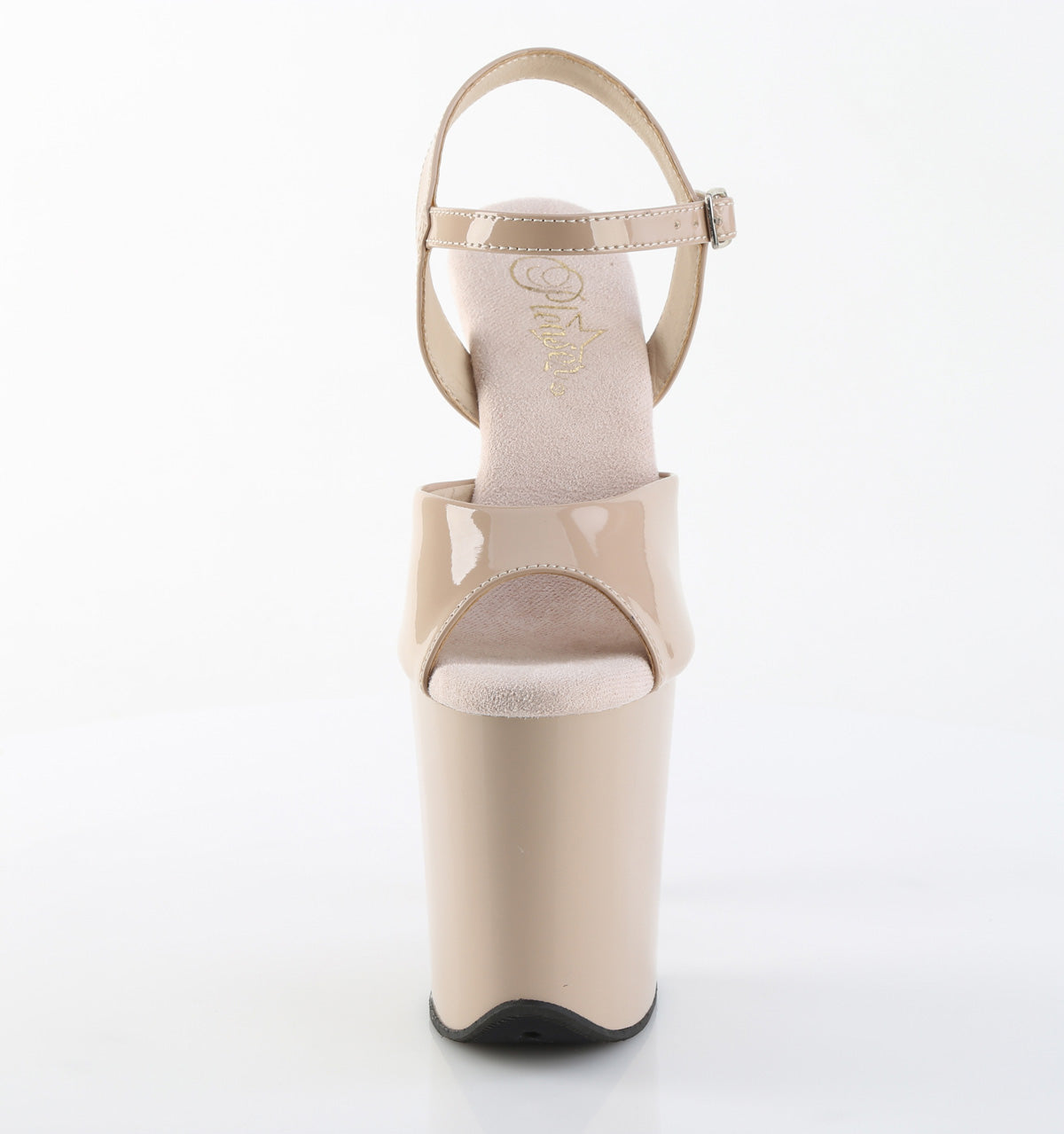 FLAMINGO-809 8" Heel, 4" PF Ankle Strap Sandal