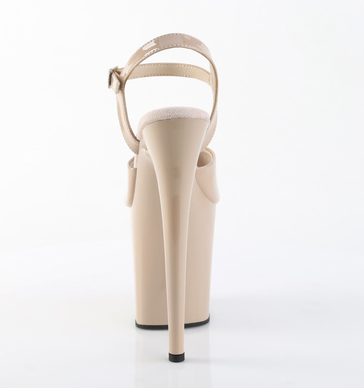 FLAMINGO-809 8" Heel, 4" PF Ankle Strap Sandal