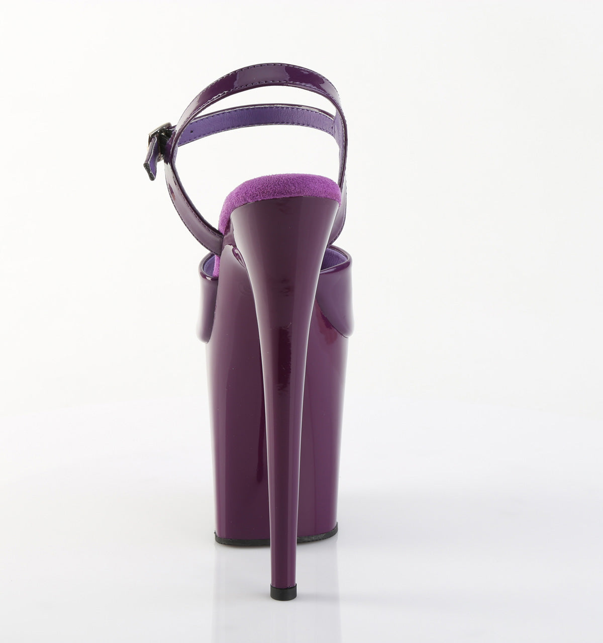 FLAMINGO-809 8" Heel, 4" PF Ankle Strap Sandal