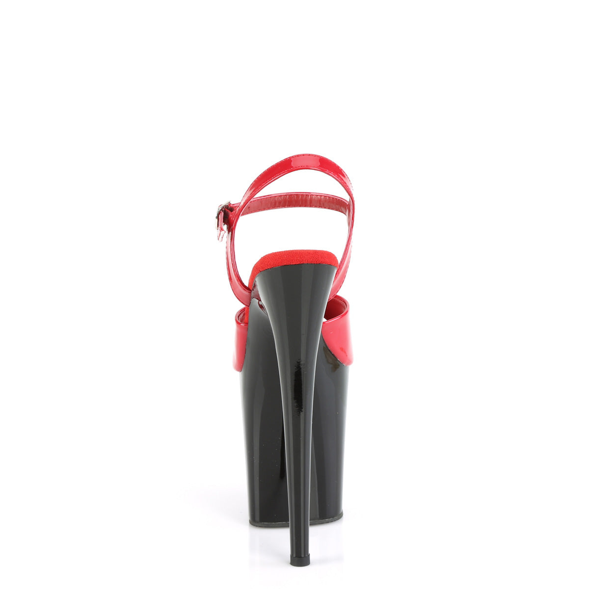 FLAMINGO-809 8" Heel, 4" PF Ankle Strap Sandal