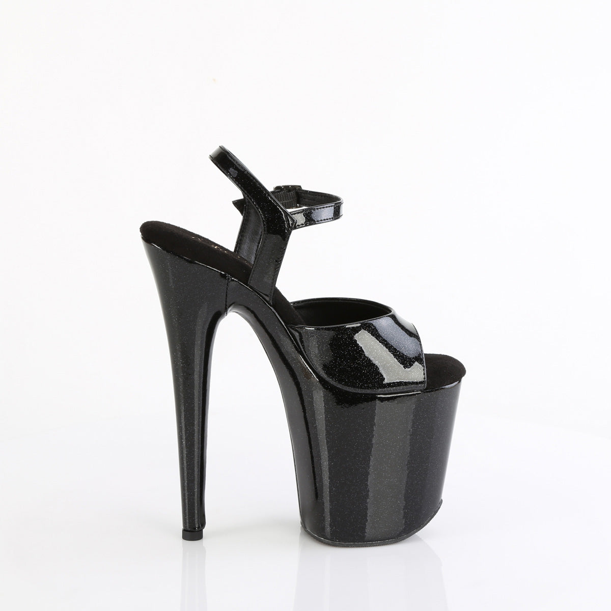 FLAMINGO-809GP 8" Heel, 4" PF Ankle Strap Sandal