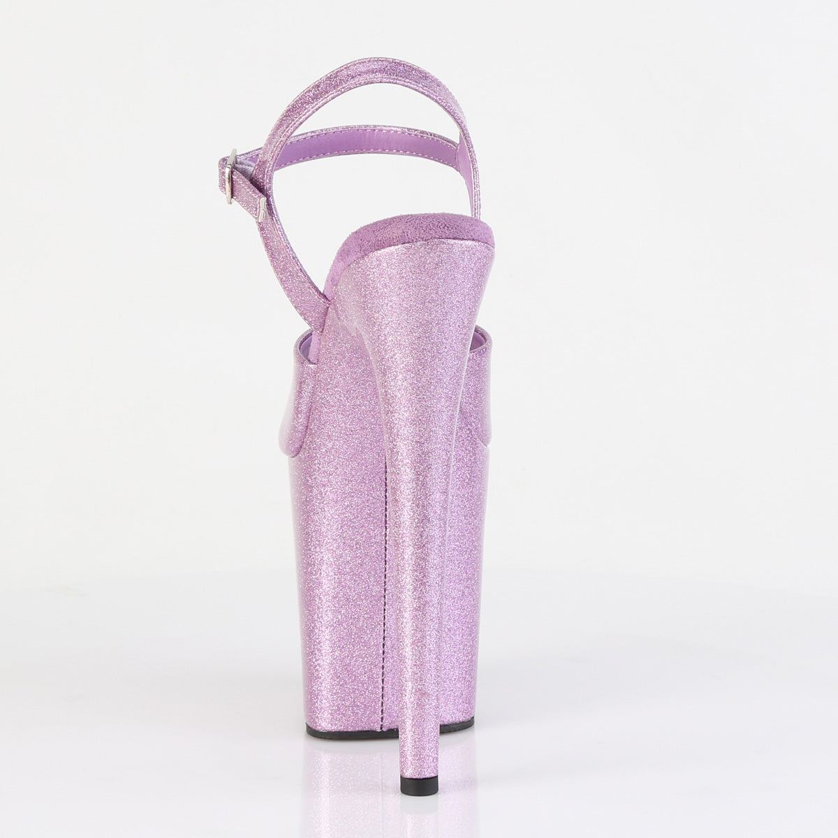 FLAMINGO-809GP 8" Heel, 4" PF Ankle Strap Sandal