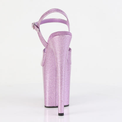 FLAMINGO-809GP 8" Heel, 4" PF Ankle Strap Sandal