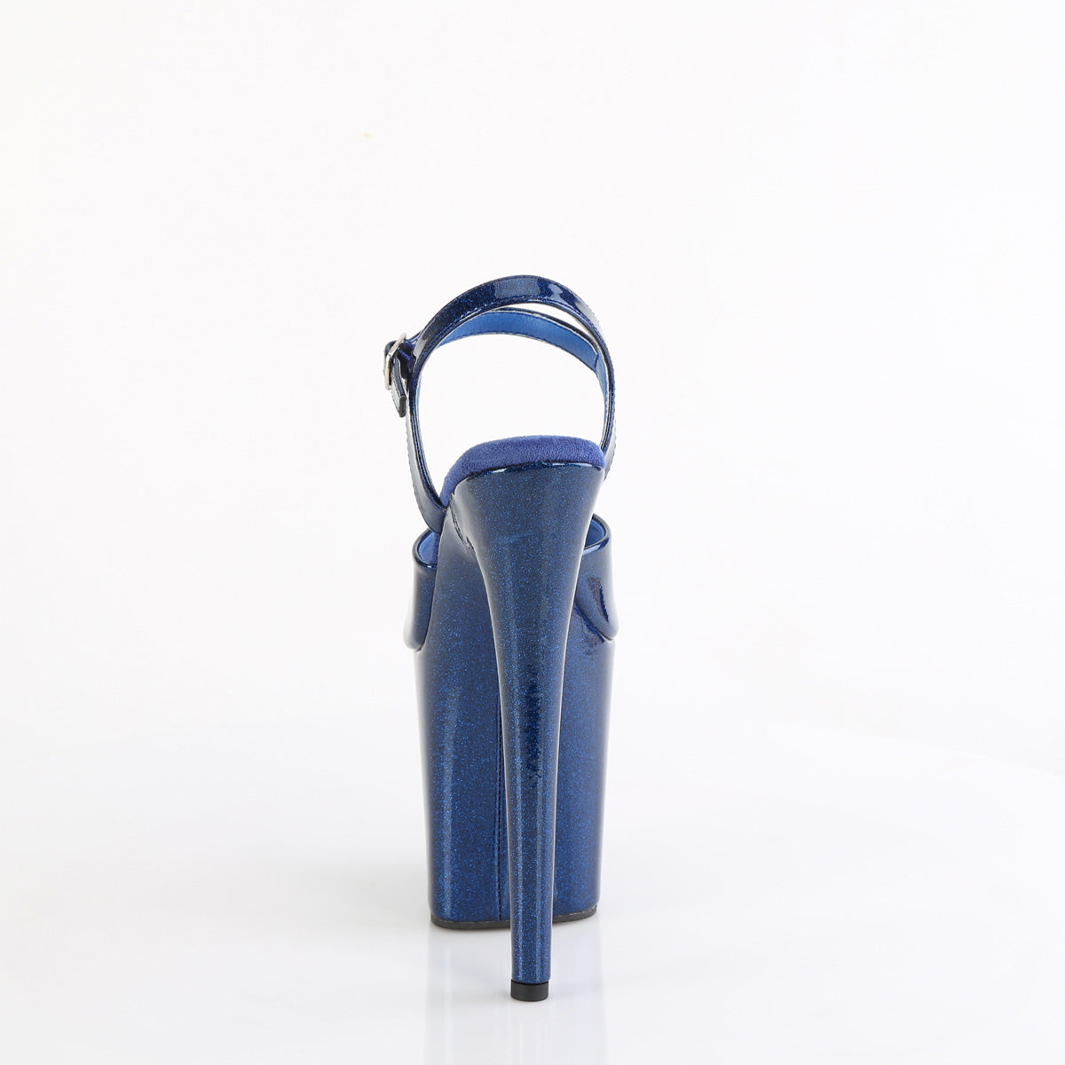 FLAMINGO-809GP 8" Heel, 4" PF Ankle Strap Sandal