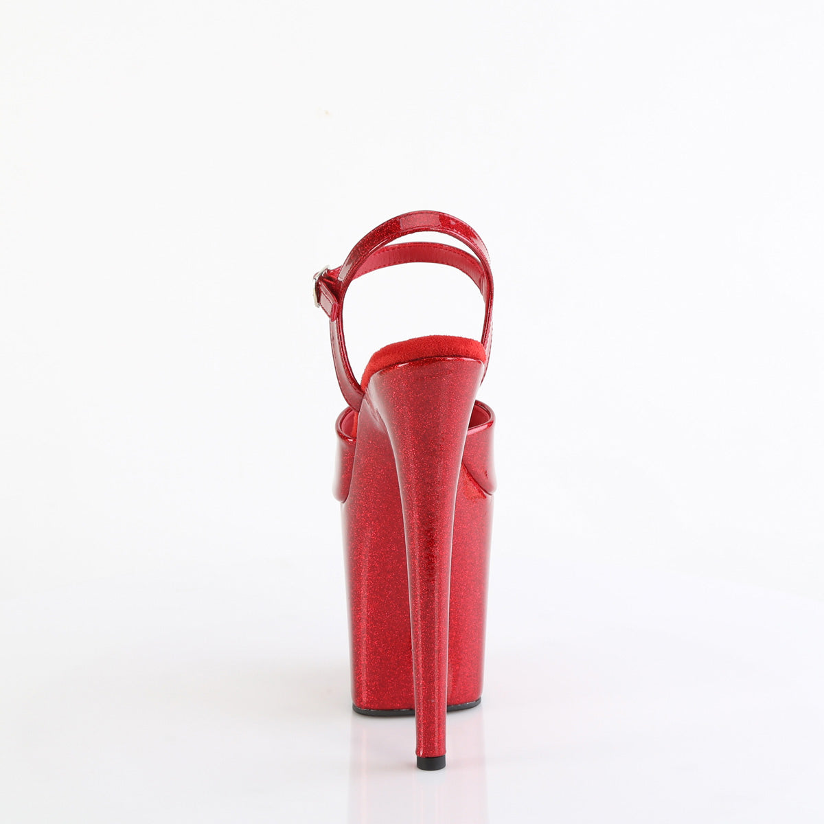FLAMINGO-809GP 8" Heel, 4" PF Ankle Strap Sandal