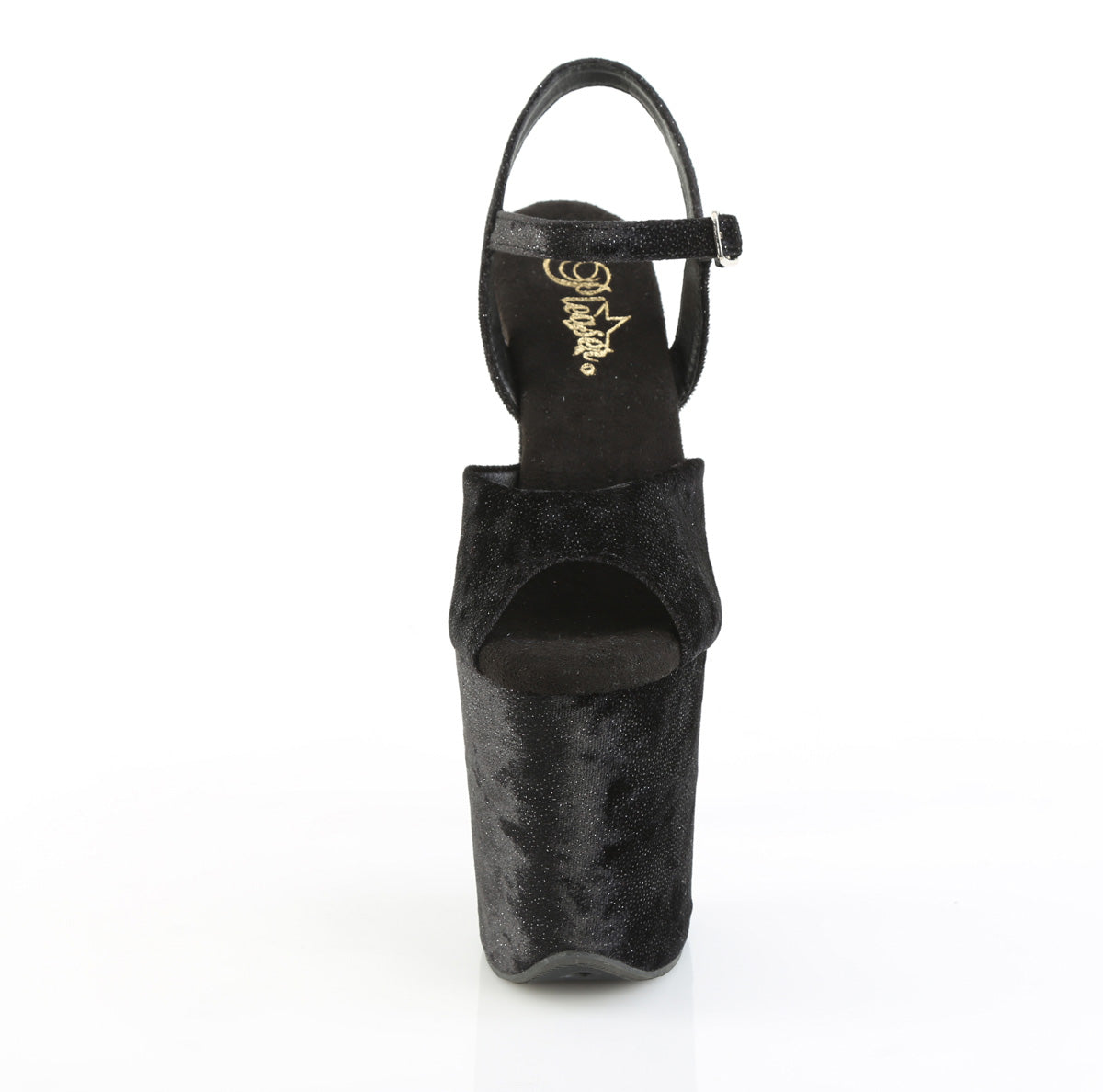 FLAMINGO-809WR 8" Heel, 4" PF Ankle Strap Sandal