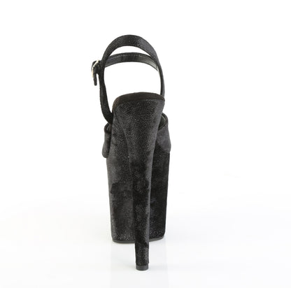 FLAMINGO-809WR 8" Heel, 4" PF Ankle Strap Sandal