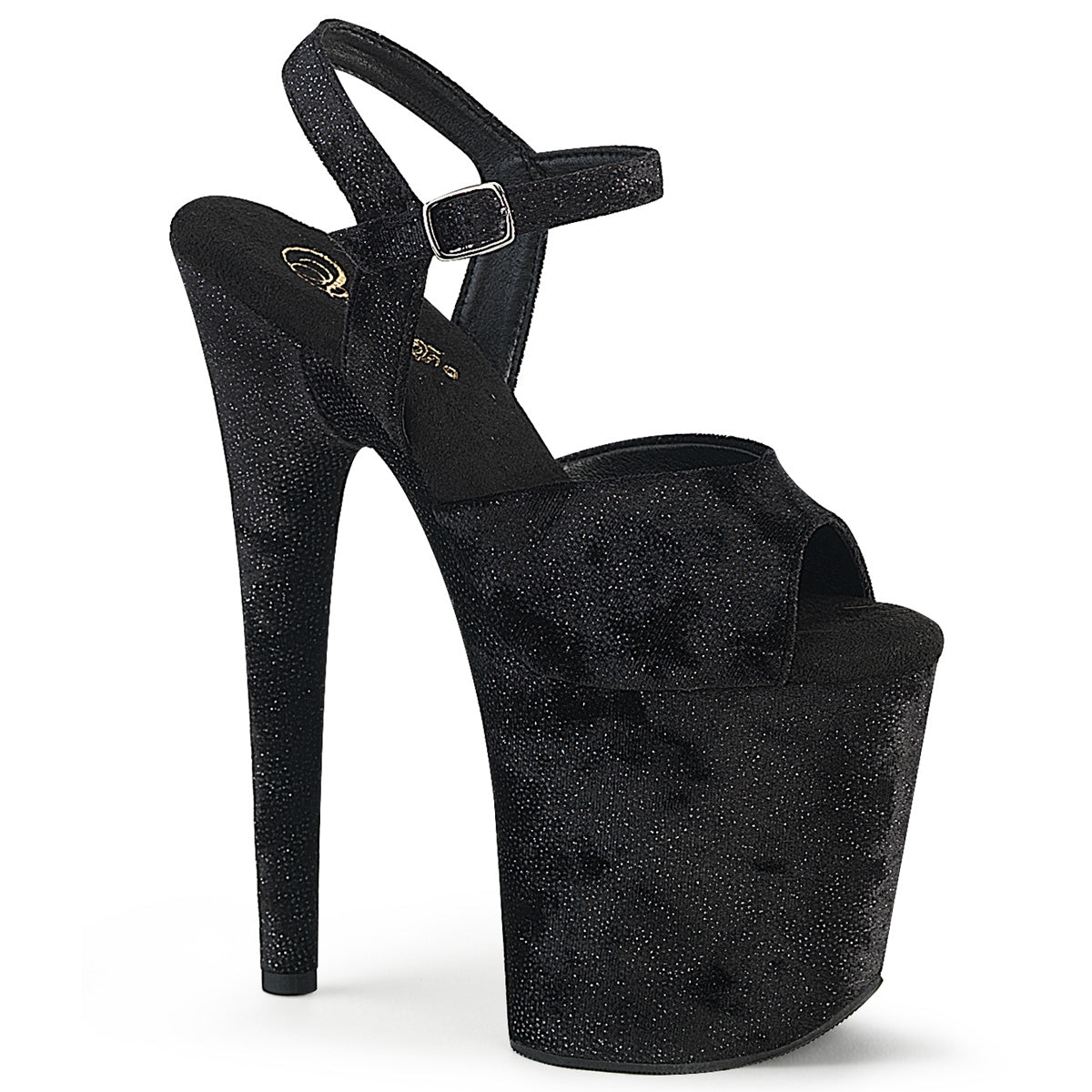 FLAMINGO-809WR 8" Heel, 4" PF Ankle Strap Sandal