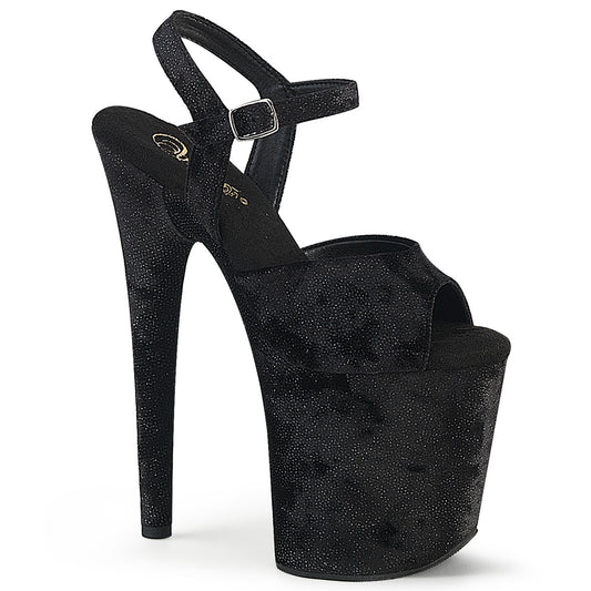 FLAMINGO-809WR 8" Heel, 4" PF Ankle Strap Sandal
