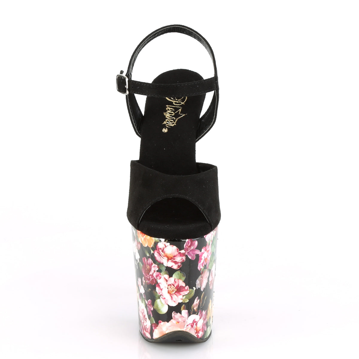FLAMINGO-809WR 8" Heel, 4" PF Ankle Strap Sandal