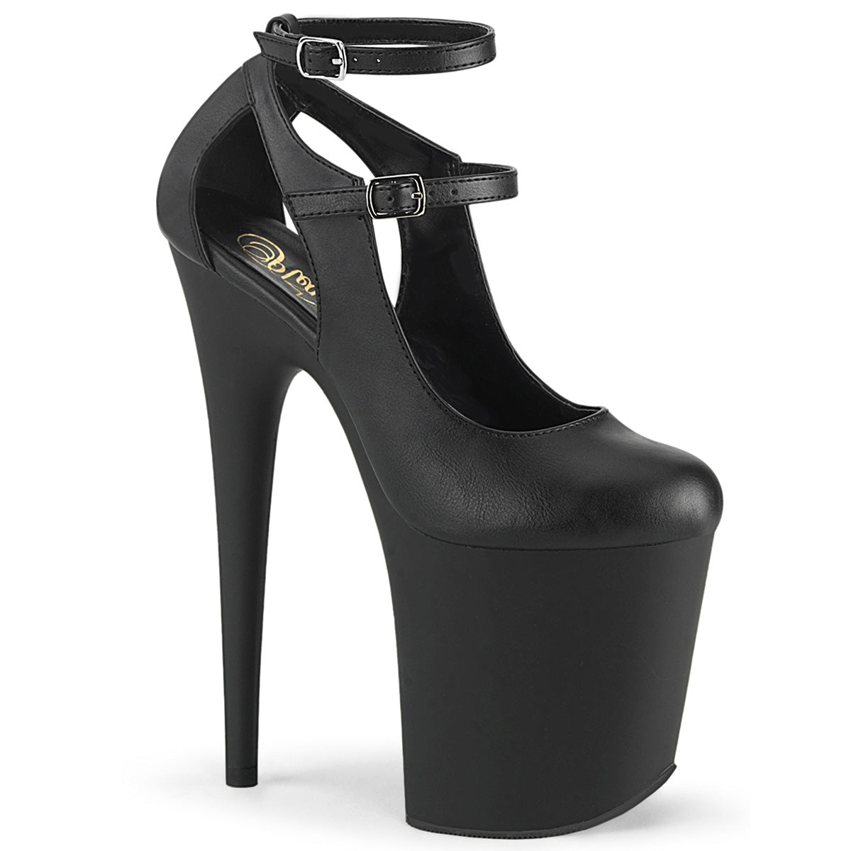 FLAMINGO-850 8" Heel, 4" PF Mary Jane Pump w/Cutout