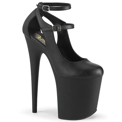 FLAMINGO-850 8" Heel, 4" PF Mary Jane Pump w/Cutout