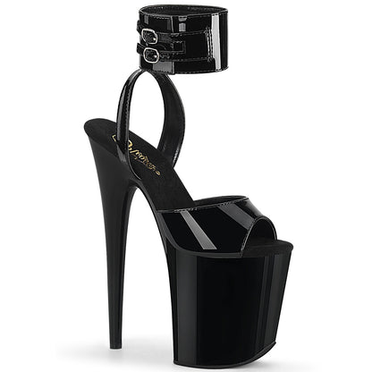 FLAMINGO-891 8" Heel, 4" PF Ankle Strap Sandal