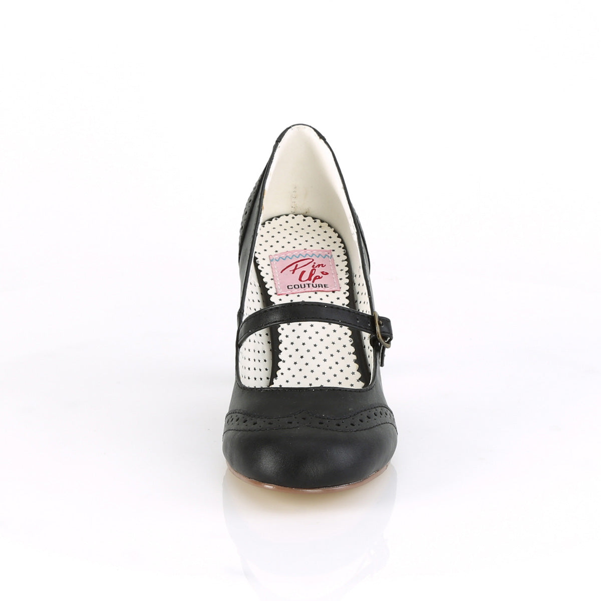 FLAPPER-32 **3" Kitten Heel Round Toe Maryjane Pump