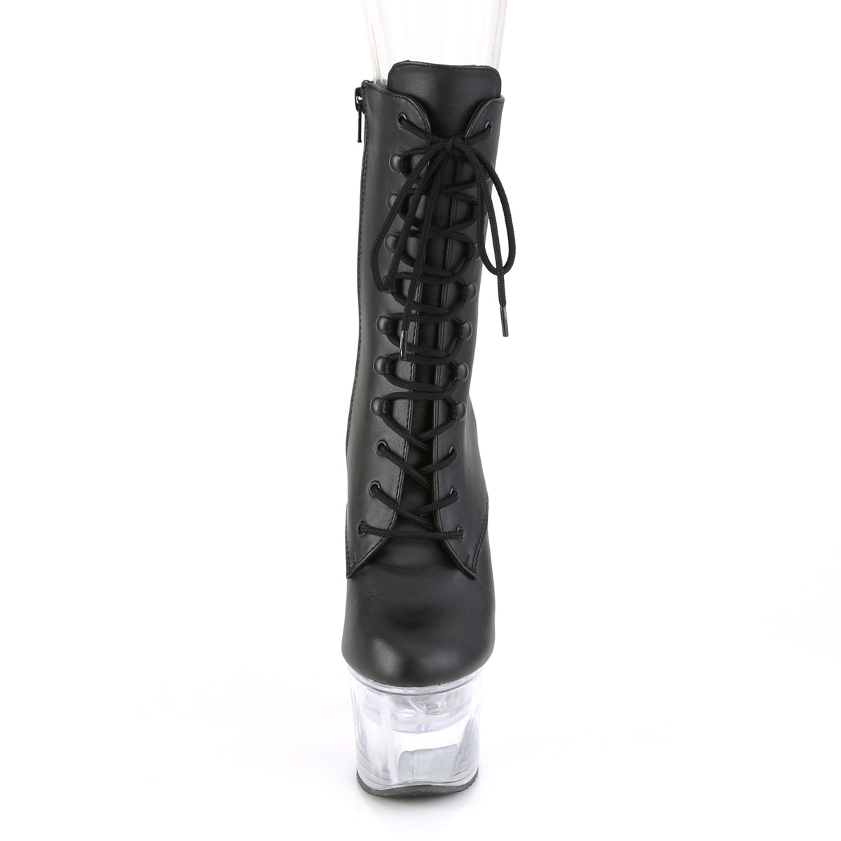 FLASHDANCE-1020-7 *7" Heel, 2 3/4" PF LED Illuminated Ankle Boot, Side Zip