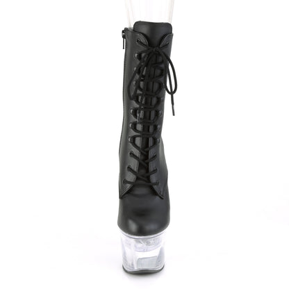 FLASHDANCE-1020-7 *7" Heel, 2 3/4" PF LED Illuminated Ankle Boot, Side Zip