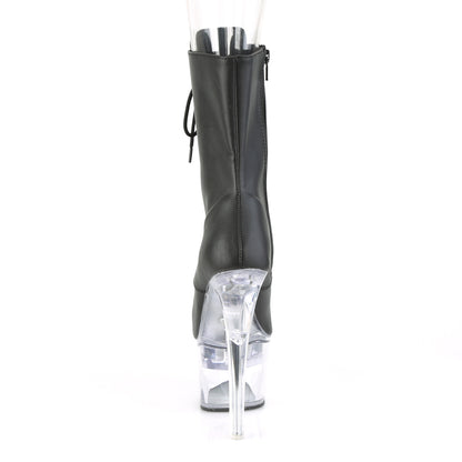 FLASHDANCE-1020-7 *7" Heel, 2 3/4" PF LED Illuminated Ankle Boot, Side Zip