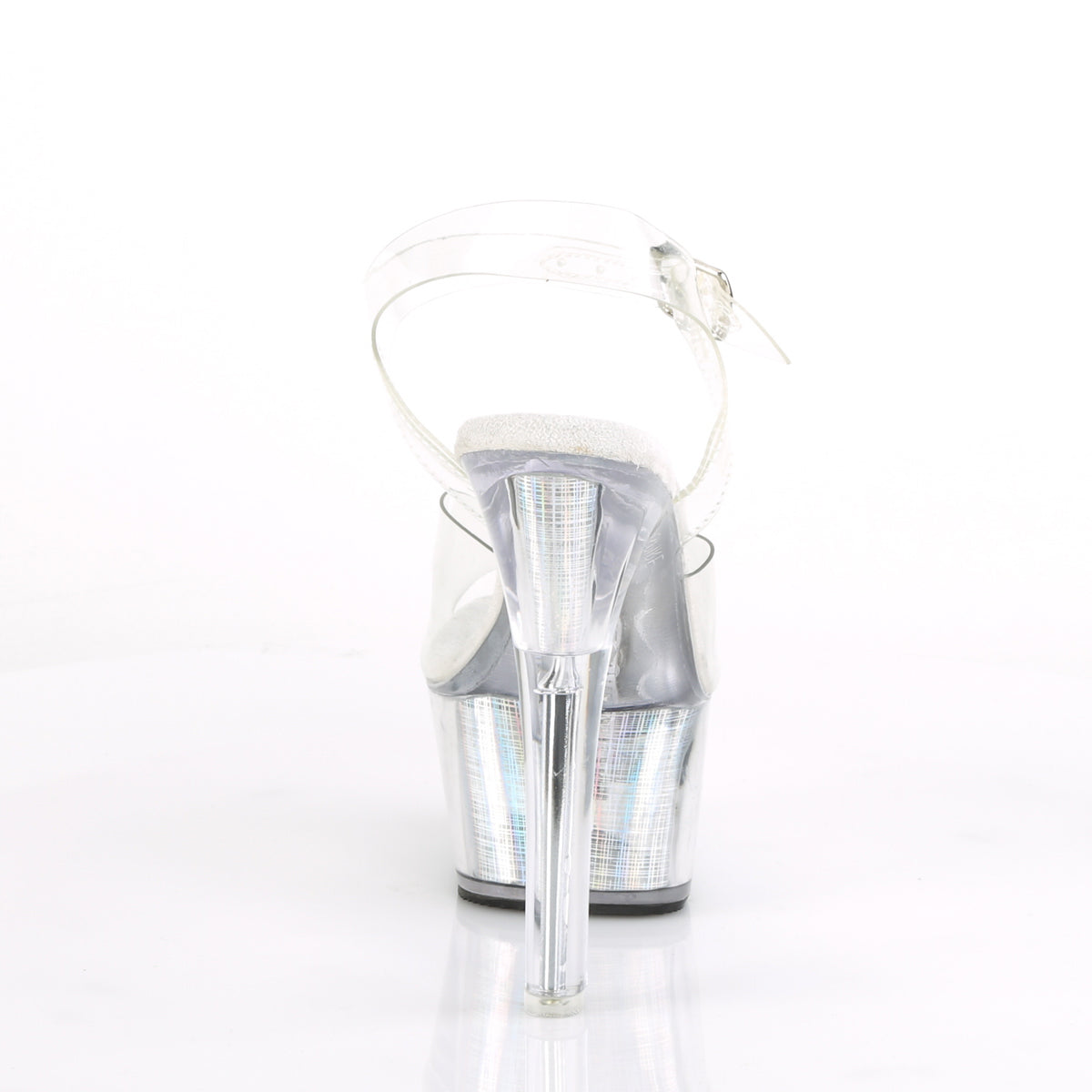 FLASHDANCE-608CH 6" Heel, 2 1/4" PF LED Illuminated Ankle Strap Sandal