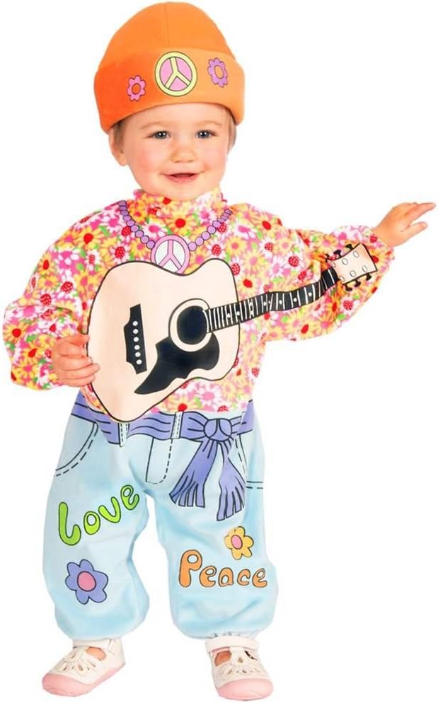 Forum Novelties Baby Boy's Lil' Rock Star Hippie Costume