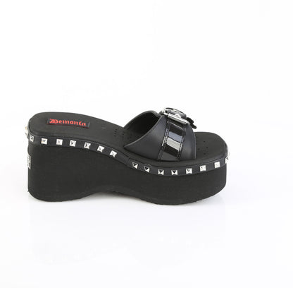 FUNN-28 2 1/2" Platform Slide Sandal
