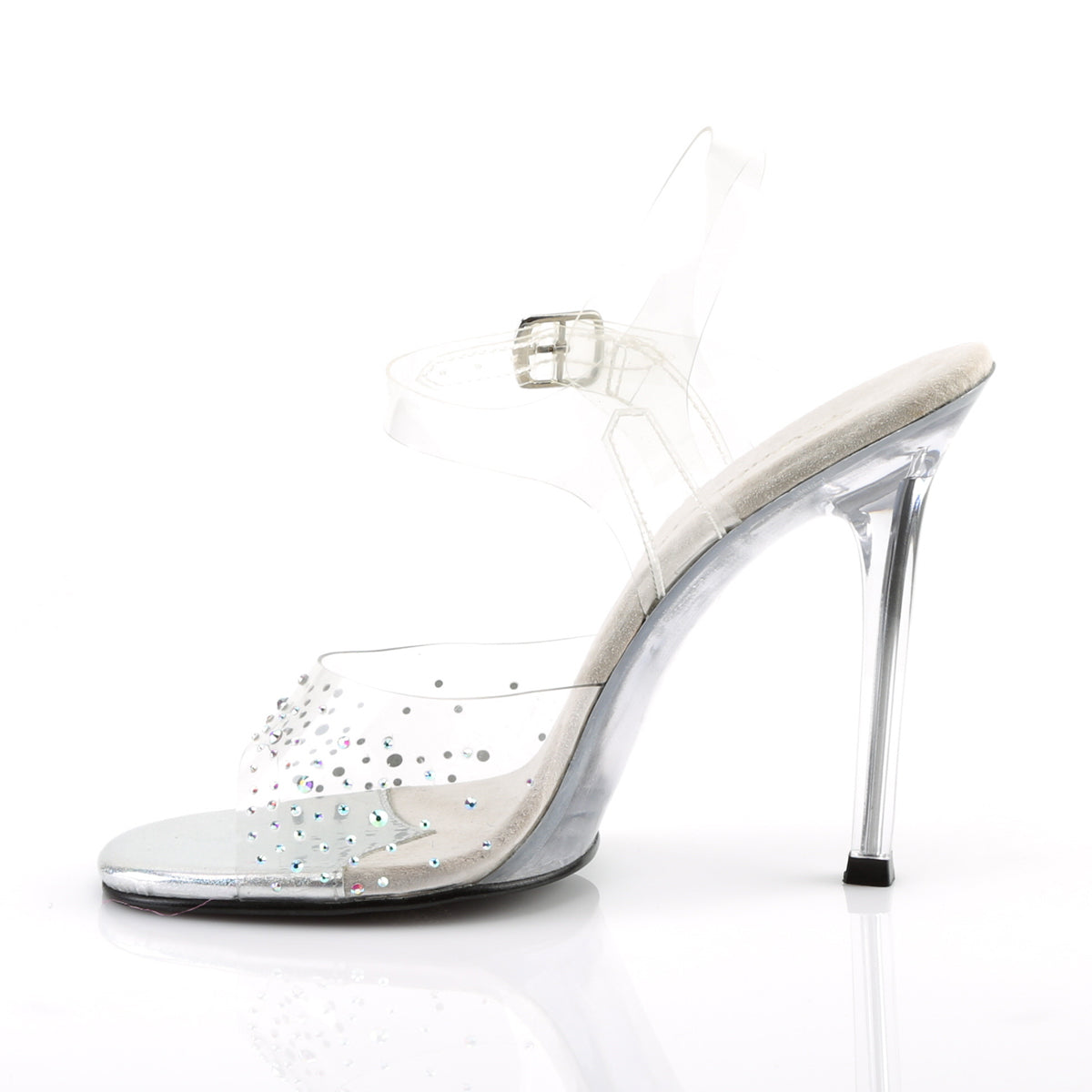 GALA-08SD *4 1/2" Heel Ankle Strap Sandal W/ RS