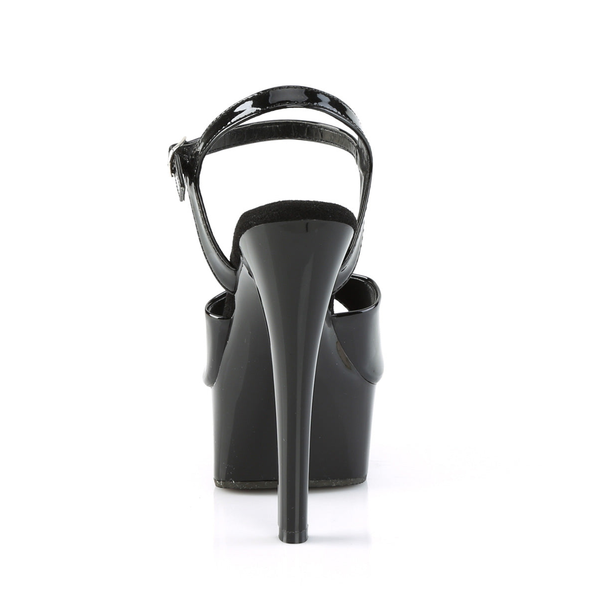 GLEAM-609 6" Heel, 1 3/4" PF Ankle Strap Sandal
