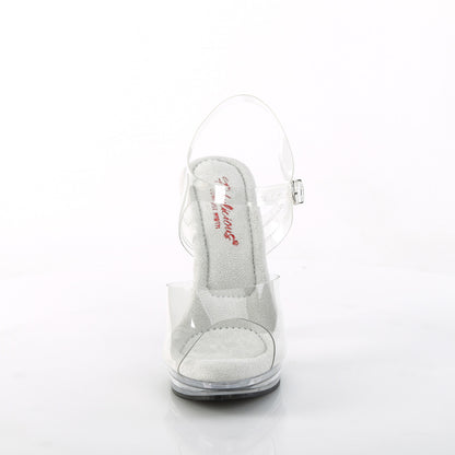 GLORY-508 5" Heel, 3/4" PF Ankle Strap Sandal